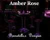 Amber rose bar table