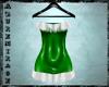 ^AZ^Fur Dress-Green