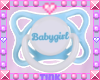 Babygirl Paci | Blue