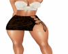 Brown Marble Skirt