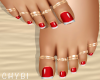C~Red SummerHeat Feet