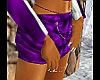 Purple Silk/skirt