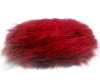 Red Fur Rug