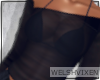 WV: Navy Sheer Top