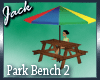 Park Bench w Umbrella