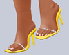 Mila Yellow Heels