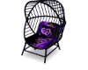 Purple Arm Chair
