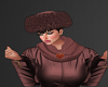 Hat Brown Coat
