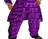 Purple Crocodile Pants