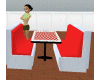 bbd retro diner booth