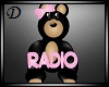 {D} Teddy Radio PINK