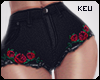 ʞ-Wild Roses Shorts
