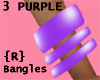 3 Purple Bangles