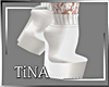 Ⓣ► White Boots