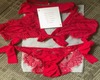 Red Lingerie In Box
