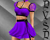 Sexy Skirt & Top-Purple