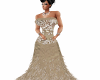 PRECIOUS FEATHER GOWN BR