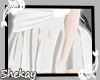 SK! Transparet Skirt Wte
