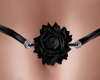 Black Rose Belly Chain