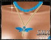S/Selena*Blue Necklaces*