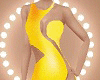 Yellow Glitter Gown
