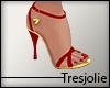 tj:. Red Heel Sandals