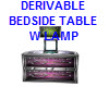 [LH]DER BEDSIDE TABLE  