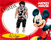 Mickey Mouse Twin Outfit