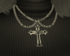 Silver Cross Necklace