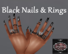 Alise Rings& Nails/Black