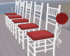 W. Red Wedding Chairs R