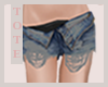 !T Ripped Short Jeans
