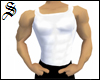 White Muscle Tank Top U