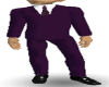 Purple Mens Full Suit