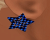 [KG] Blue Star Earrings