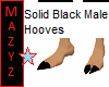 HB Solid Black Hooves