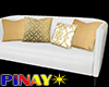 White Curvy Sofa