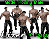 Model Posing Male 16P