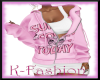 K-Pink Hoodie Outfit