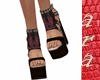 bordado marron sandal
