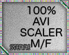 100% Avatar Scaler