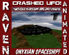 CRASHED ONYXIAN UFO!