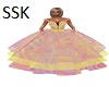 yellow/pink fairy Dress