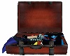 Suitcase Open 2 Blue