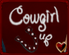 Te Cowgirl Up Red
