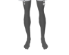 Snowflake Glow Garters