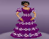Purple & Lace dress