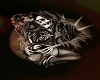 SKULL AND GIRL ART