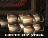 *Coffee Cup Stack