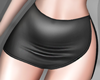 A| Leather mini skirt